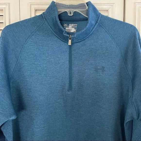 Under Armour Storm Coldgear Loose Fit 1/2 Zip Pullover Men's Size 2XL - Picture 2 of 13